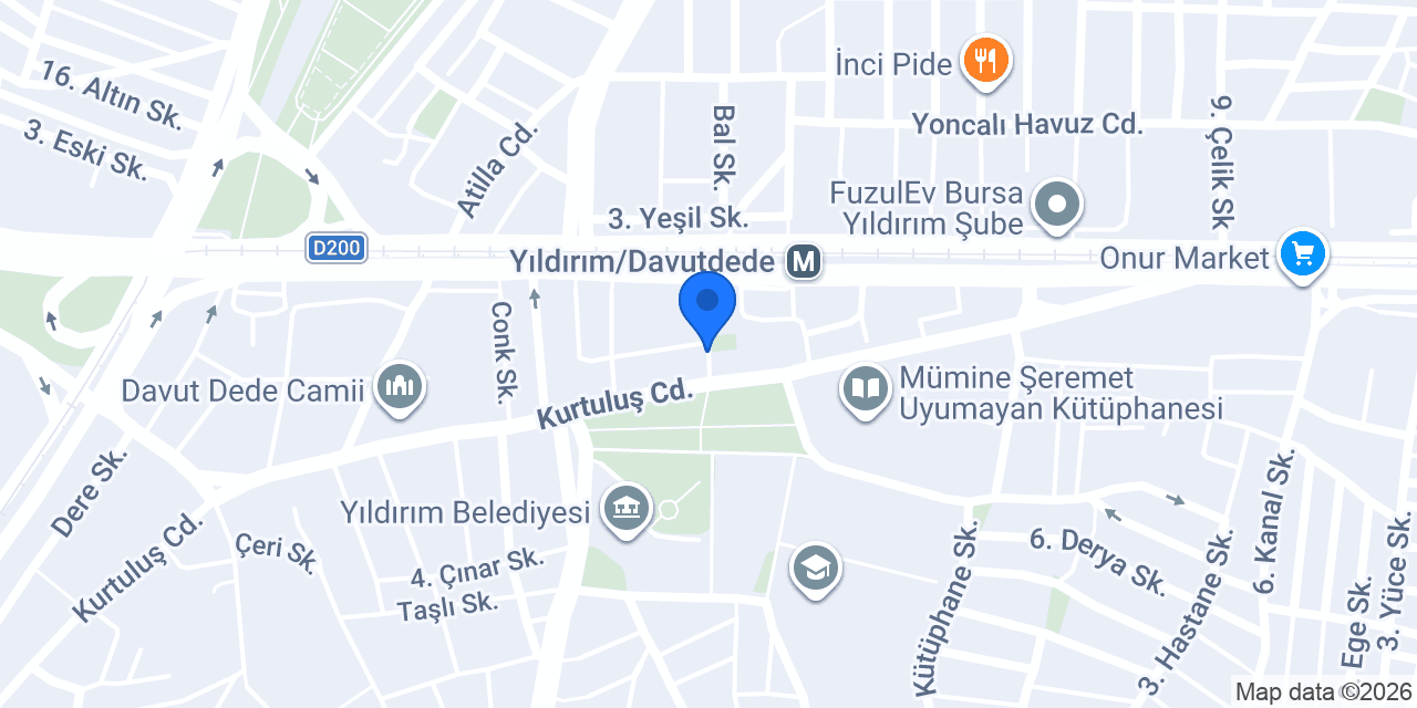 Gürsoy Eczanesi konumu