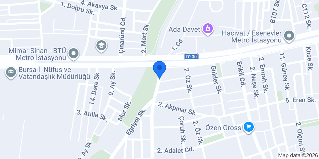 Erikli Fs Auto Galeri konumu