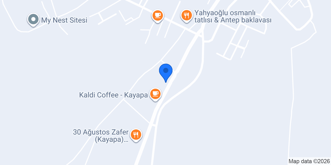 Çınarland Cafe konumu