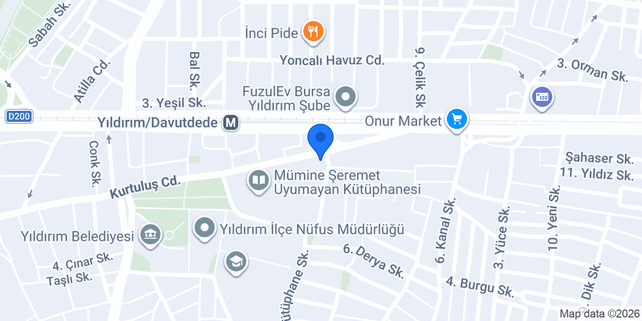 Marshall - Bozacı Ticaret konumu
