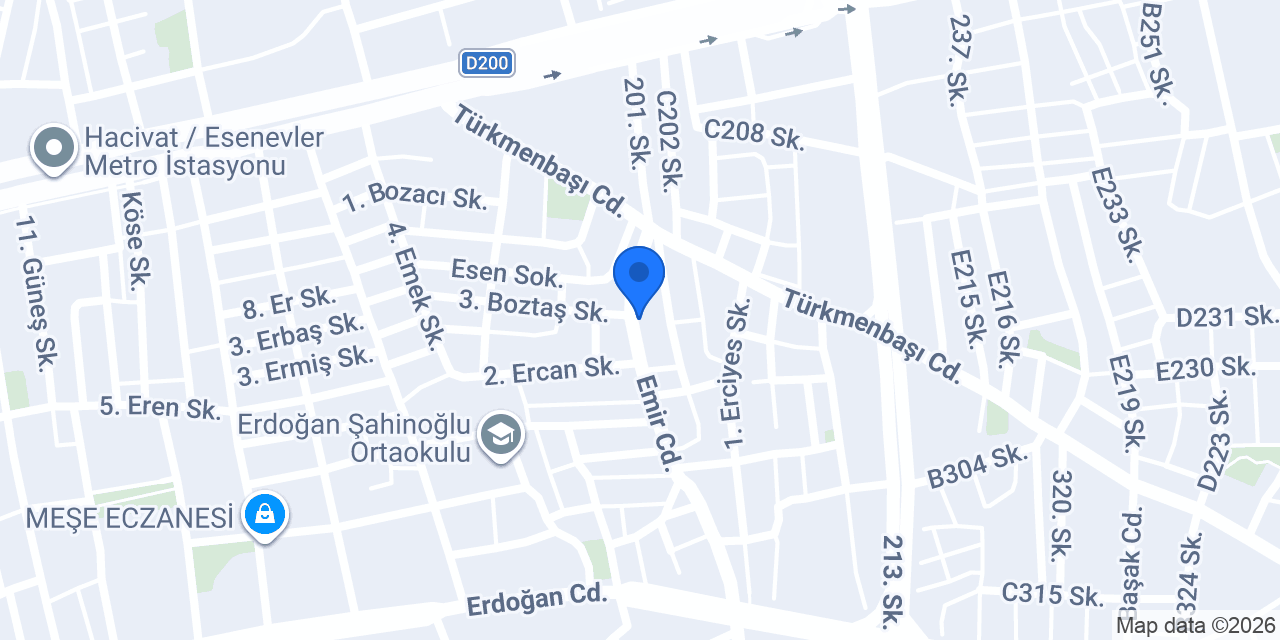 Anbar Koltuk konumu