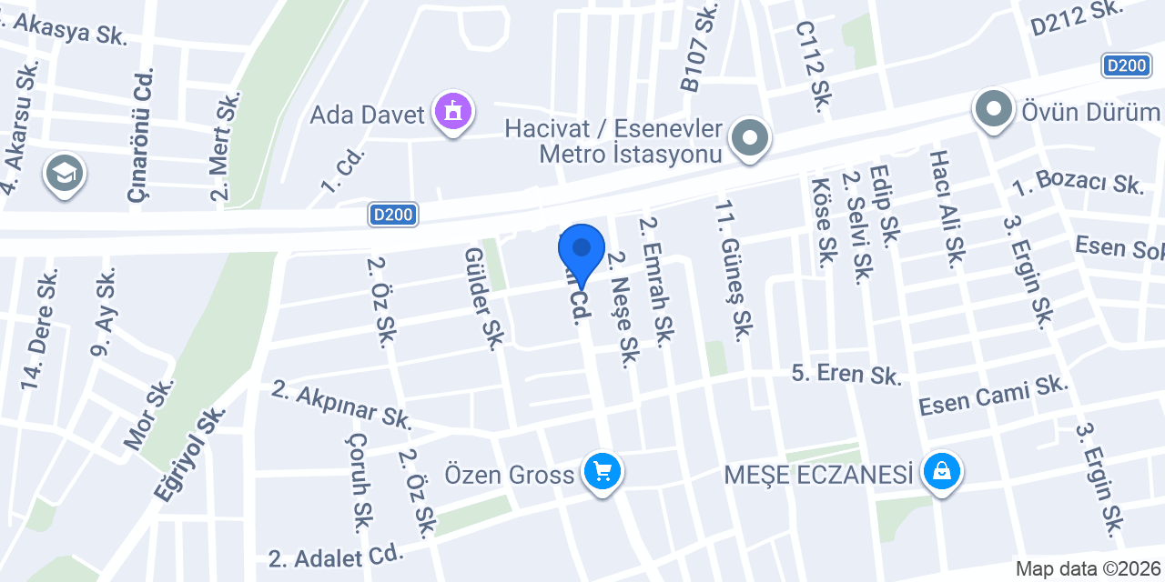 EKLERİSTAN ERİKLİ konumu