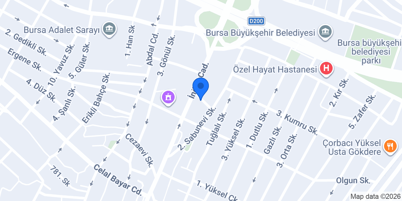 Av. Kübra Kutlu konumu
