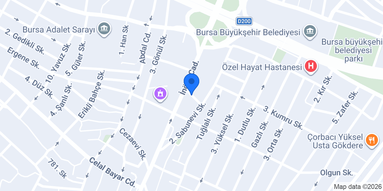 Av. Dilay Şenyüz konumu
