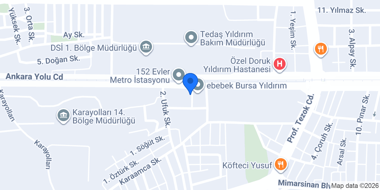 Yeşil Büfe konumu