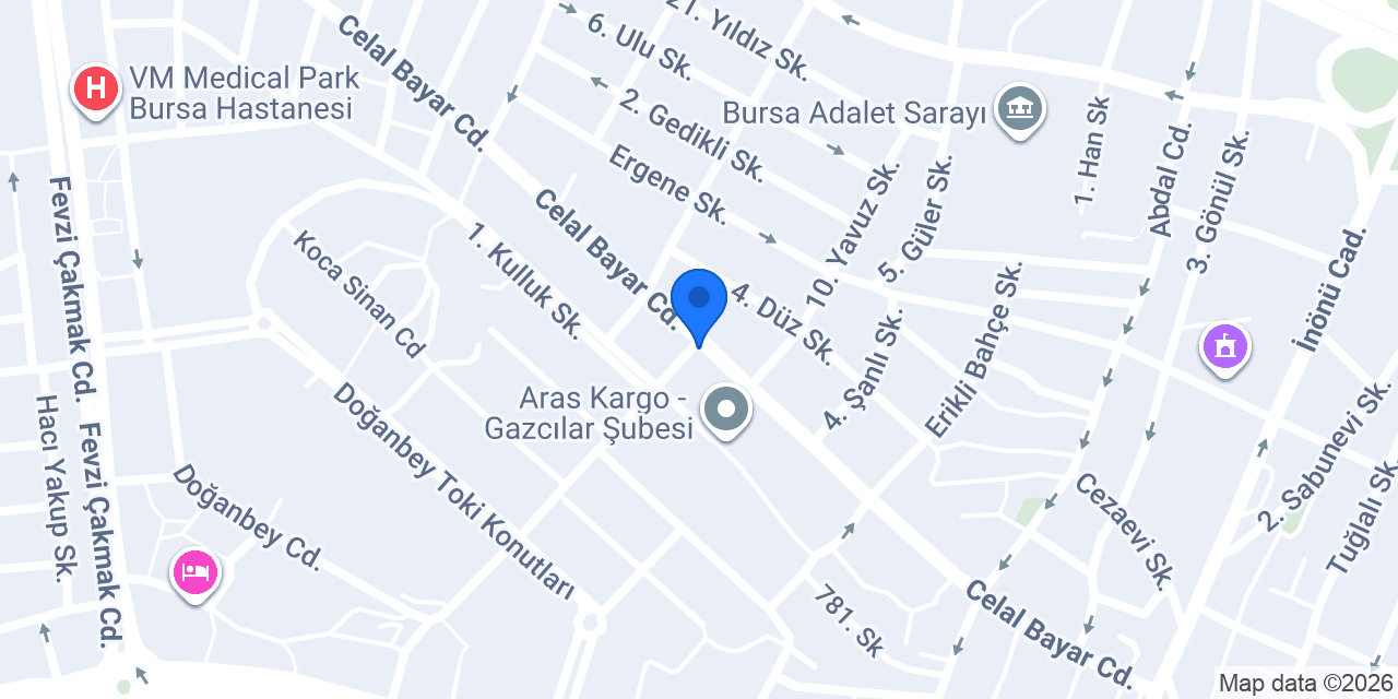 Erenler Fırını konumu
