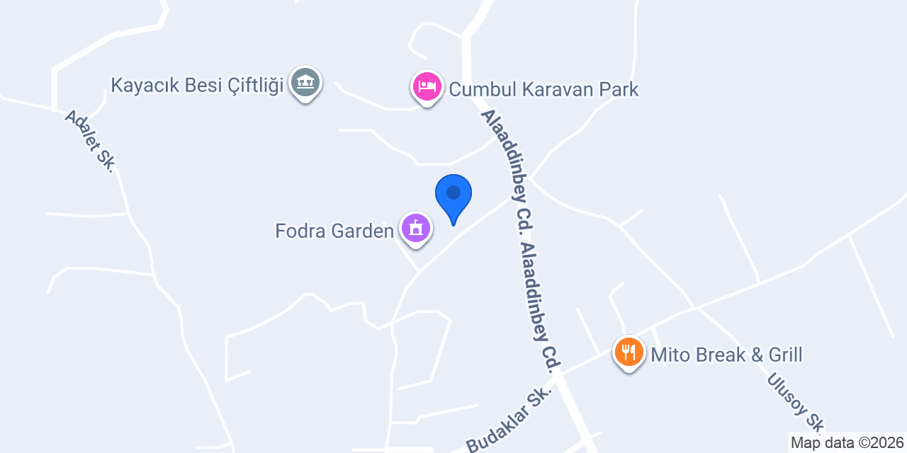BELLA GARDEN konumu