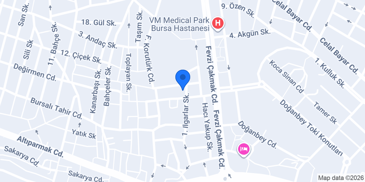 Bursa Ajansı konumu