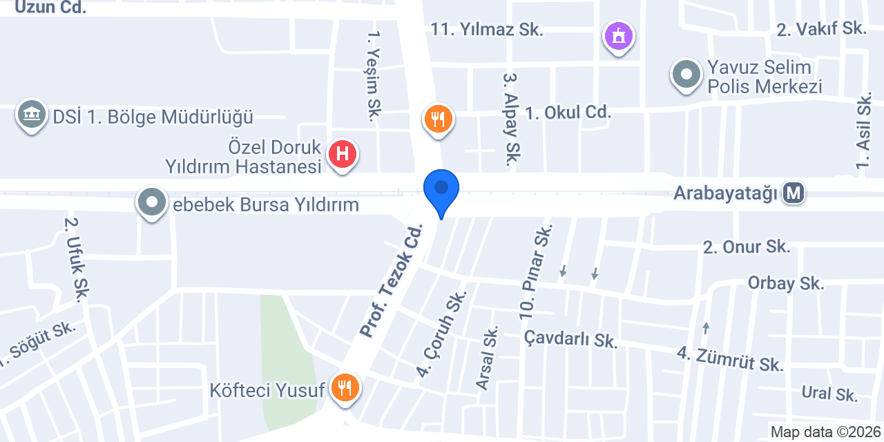 Fakülte Optik konumu