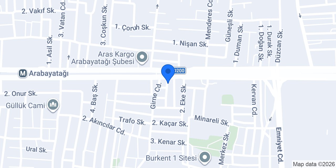 Moda Cam- Ofis bölme sistemleri konumu