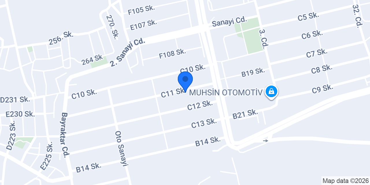 AKSA OTO ONARIM konumu