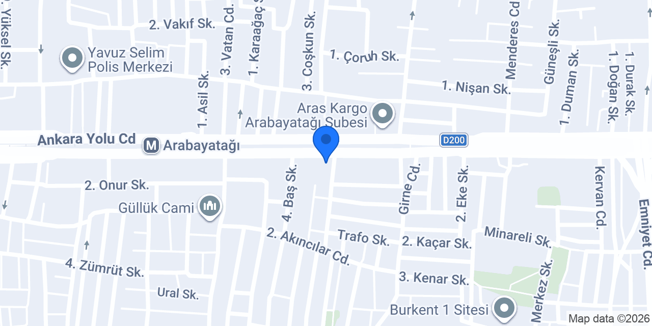 Kardelen Kestane Şekeri konumu