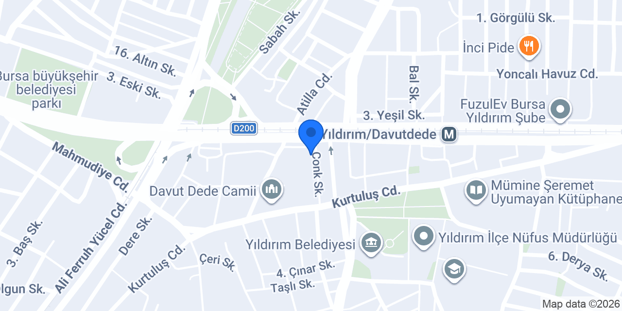Bilmişoğlu Gayrimenkul konumu