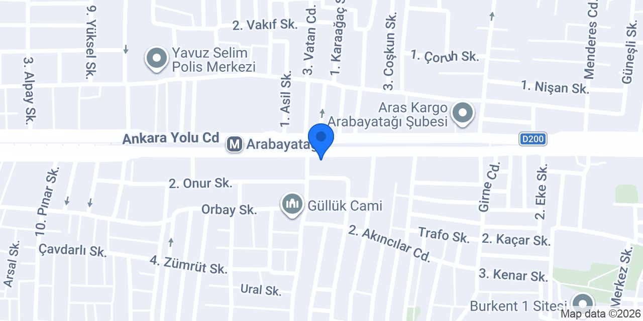 Yıldırım Oto Elektrik konumu