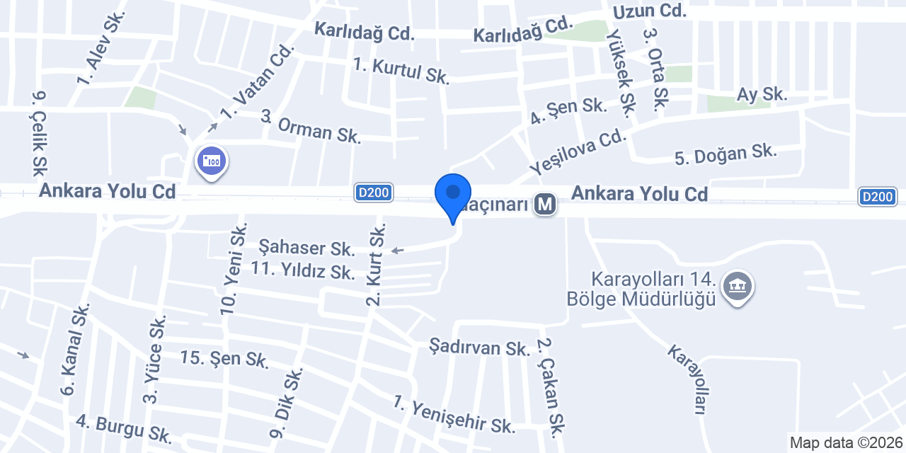 Arge Mimarlik konumu