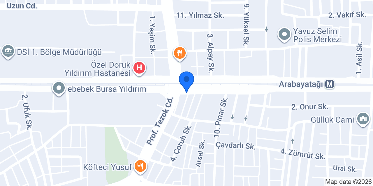 Özel Üçbay Sürücü Kursu konumu
