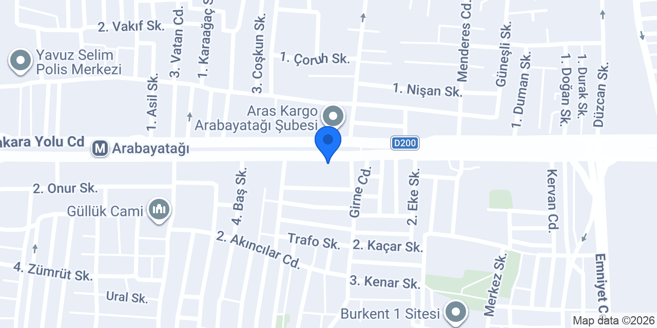Almino Mobilya konumu