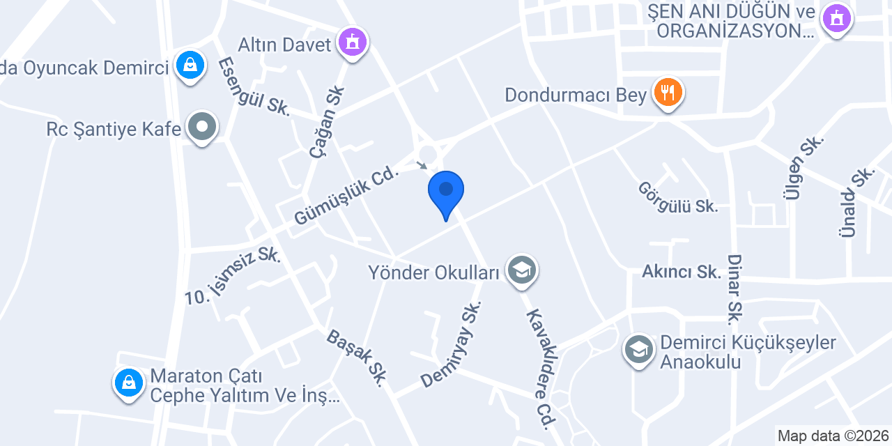 VİTA Demirci Veteriner Kliniği konumu