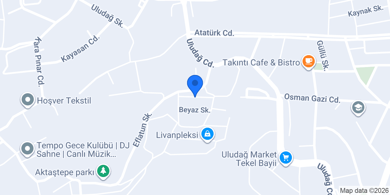 Paşam Otomotiv konumu
