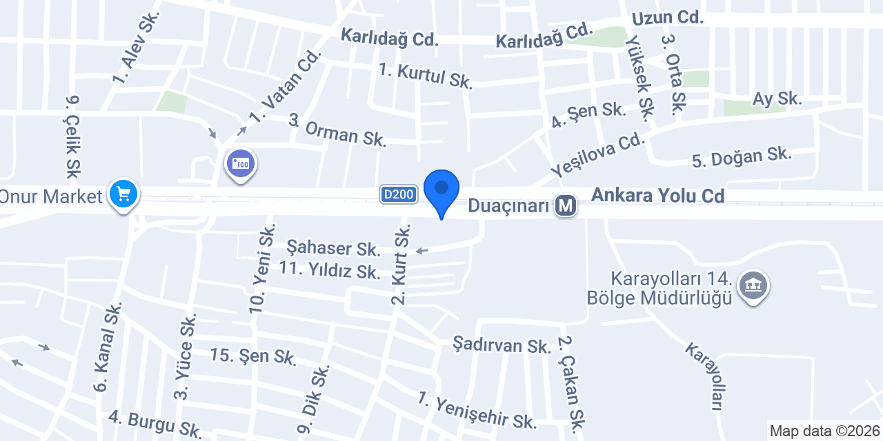 Oden Emlak konumu