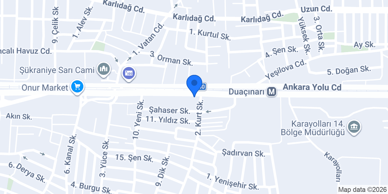 Çınar Ekmek Unlu Mamulleri konumu