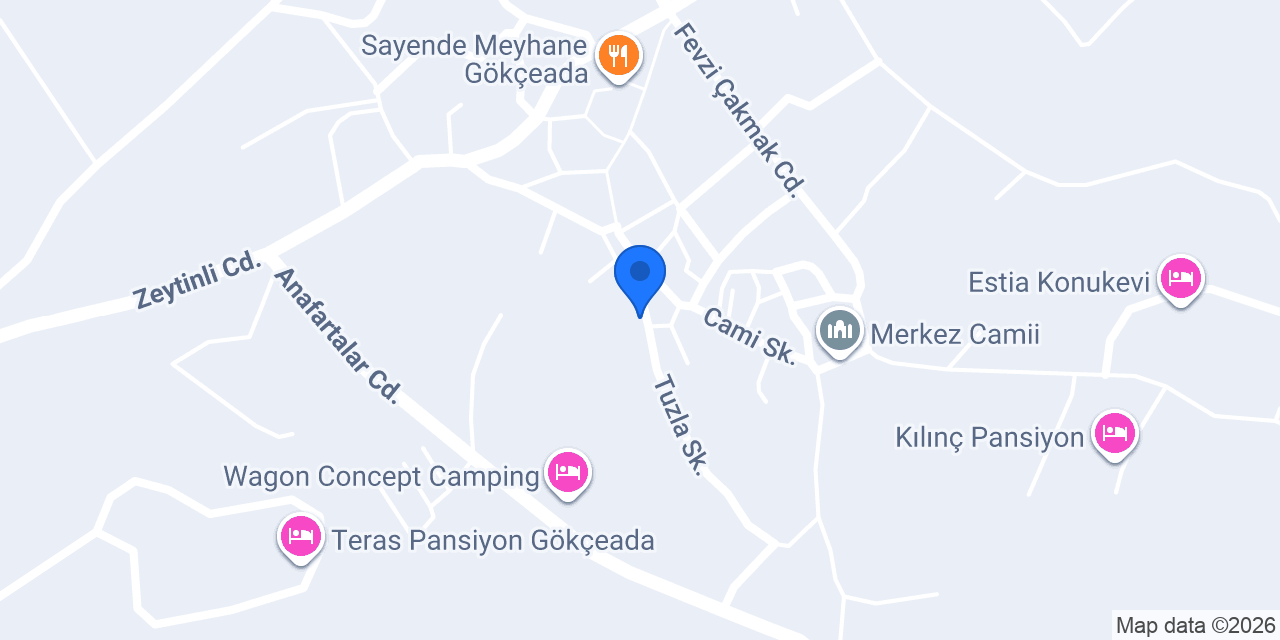 Gajarado Açık Bahçe konumu