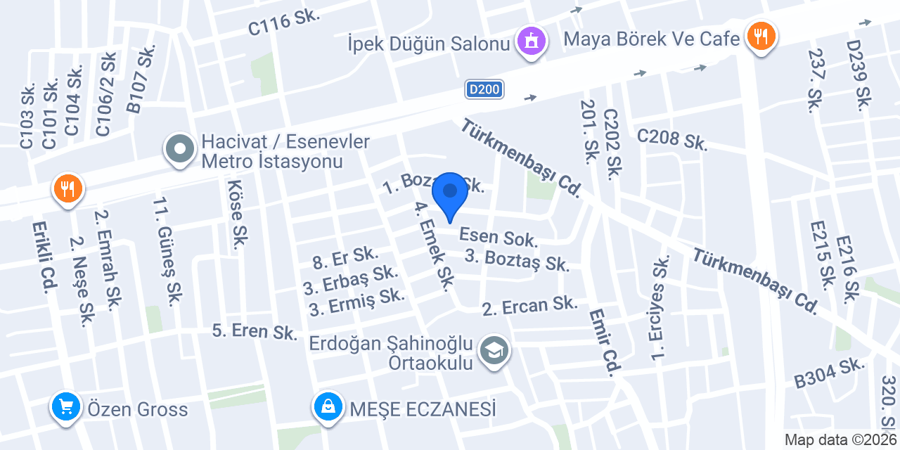 DEDEOĞLU A.Ş konumu