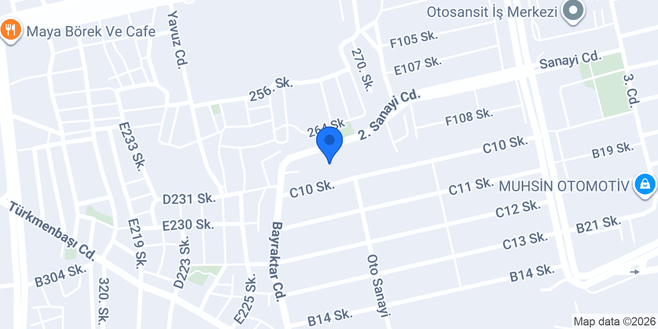 Ermosa Mobilya Ofis Bölme konumu