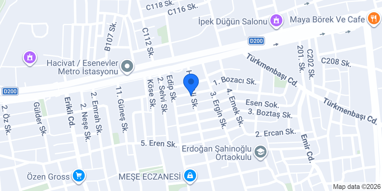 Yalçın Giyim konumu