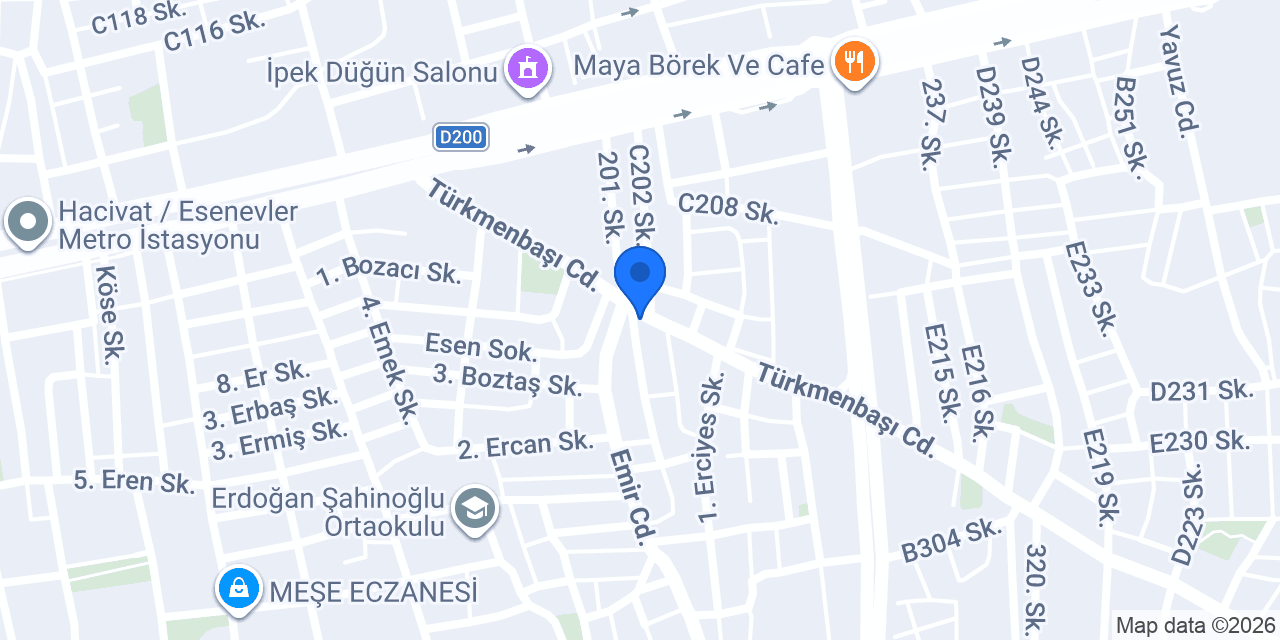 Taşcı Elektrik konumu