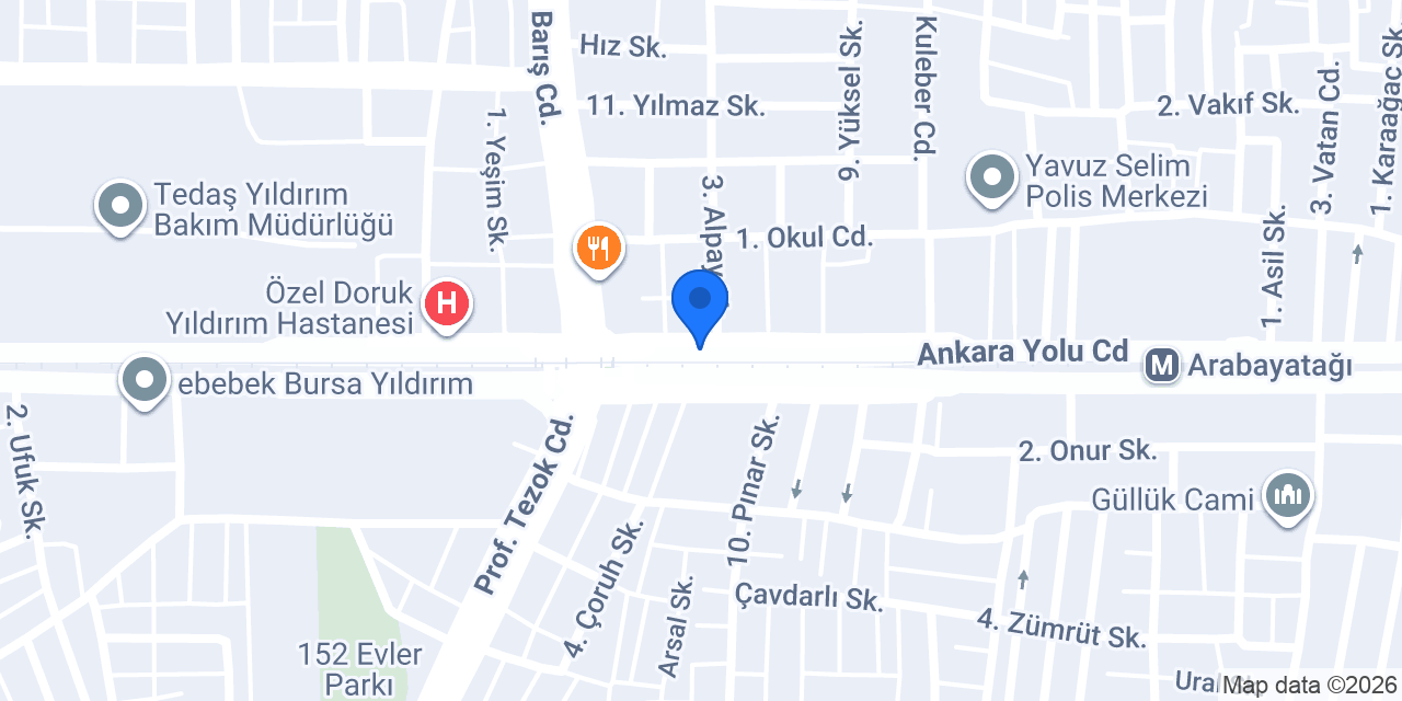 Salon Çınar konumu