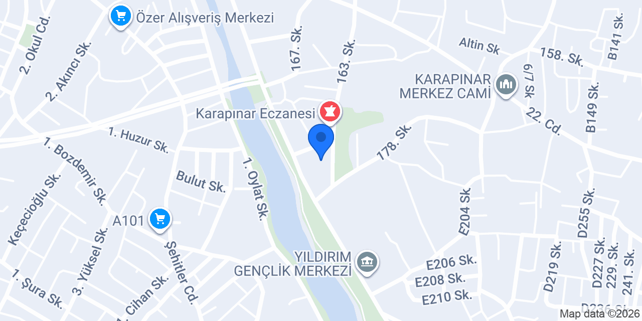 Akarlar Turans İnşaat konumu