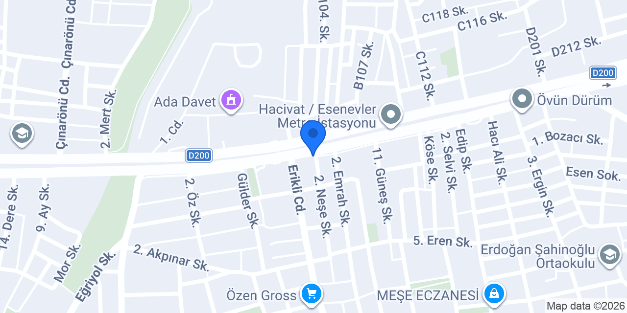 Mendo Dürüm konumu