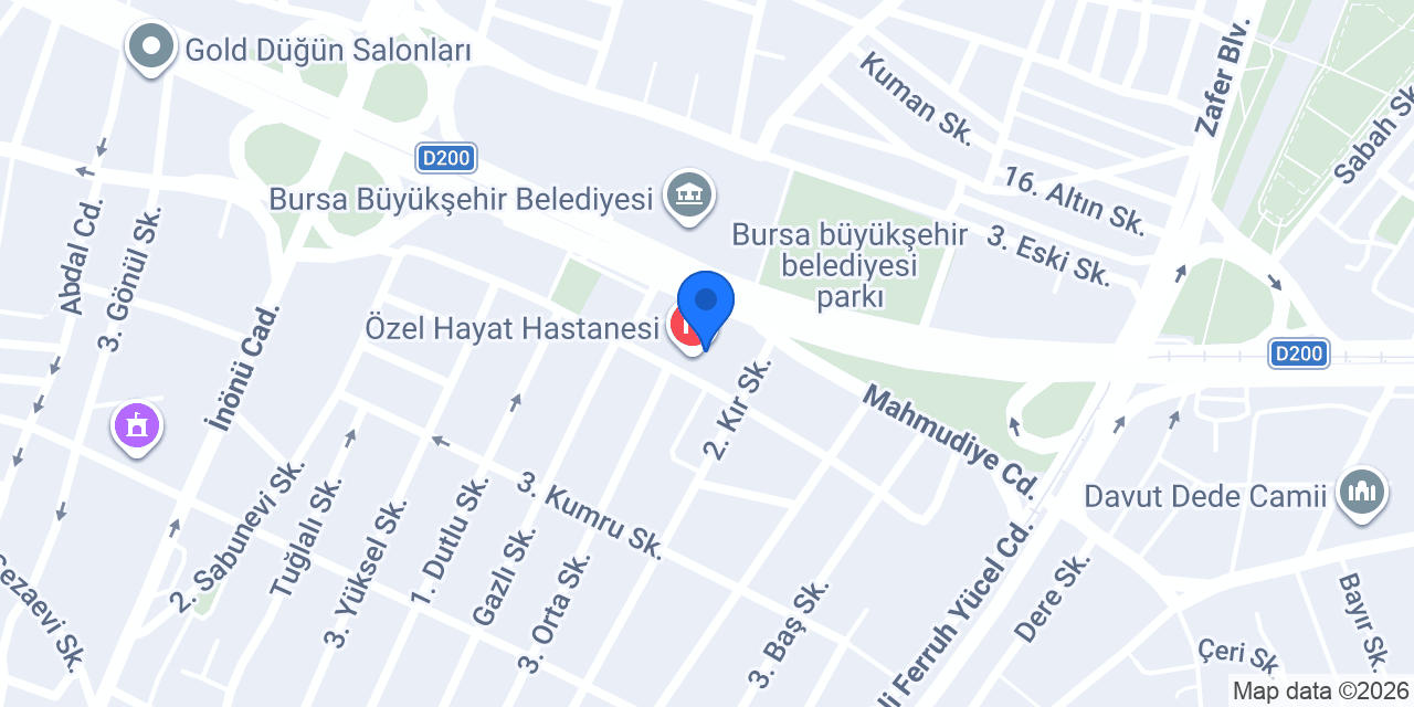 Op. Dr. Irmak Üyel konumu