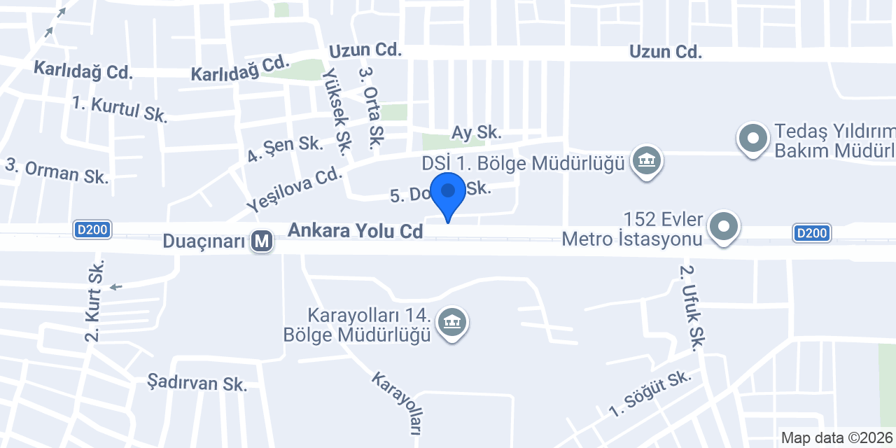 Sinpaş Yapı Tasarruf Sandığı Bursa Yıldırım Şube konumu
