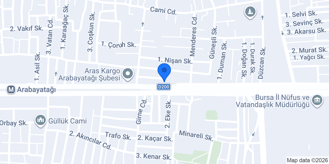 EXPO Sağlık Kabini konumu