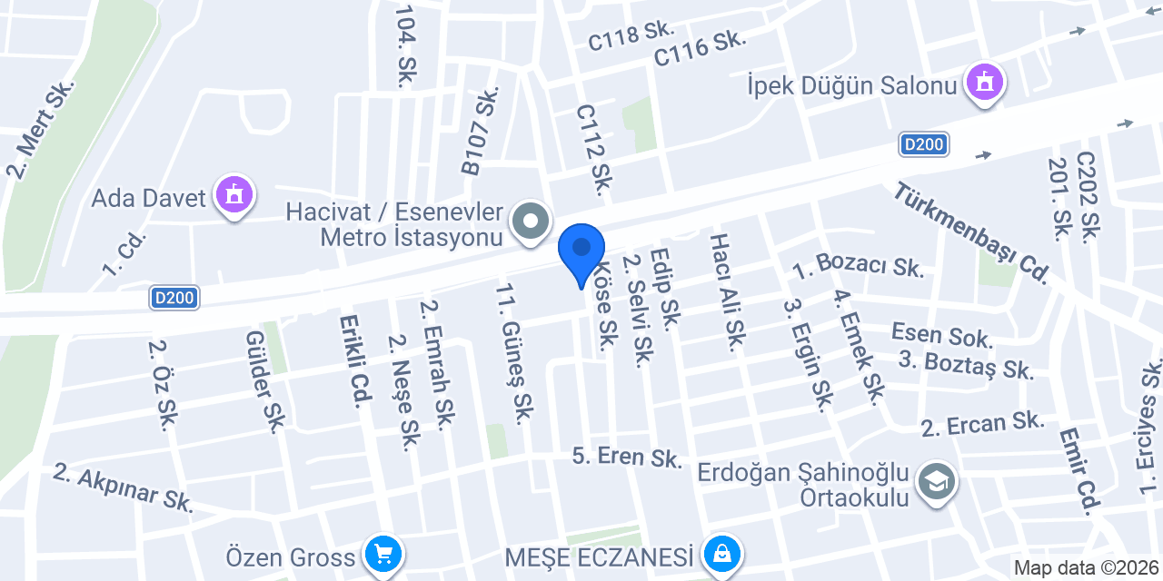 ALTIN CAM AYNA konumu