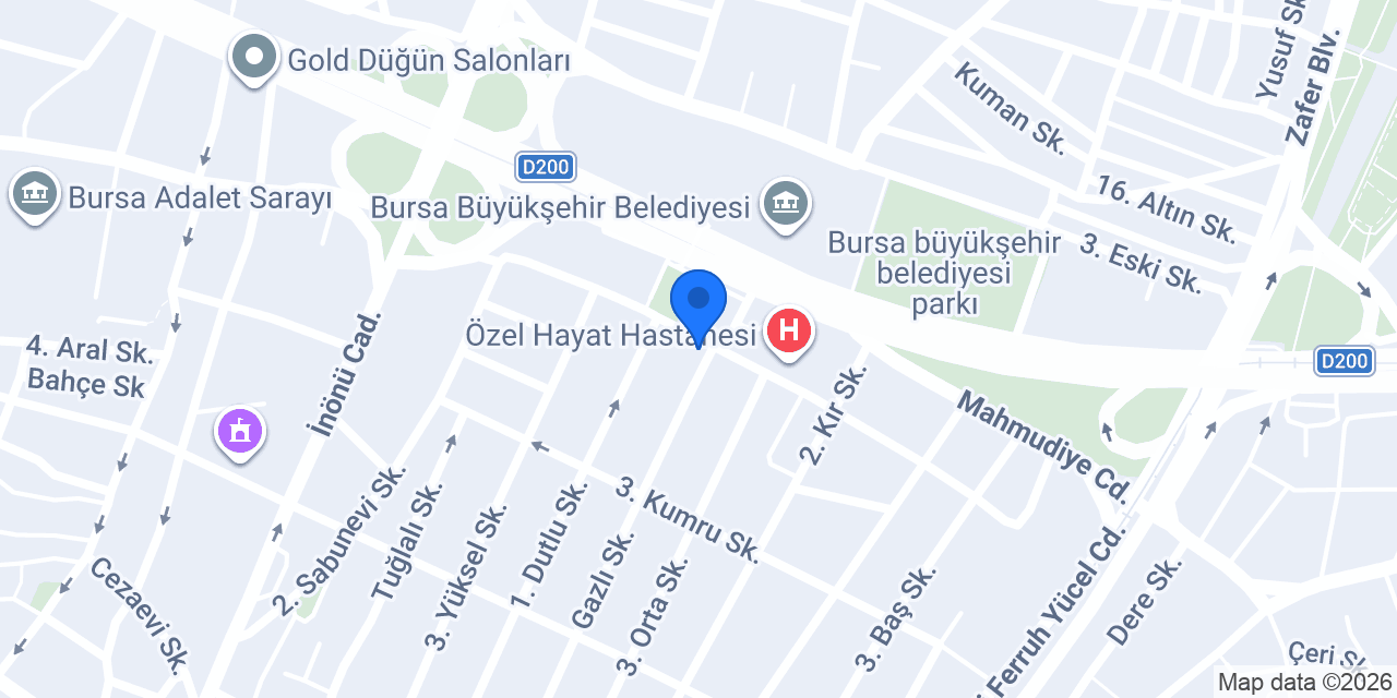Akın Çiçekçilik konumu