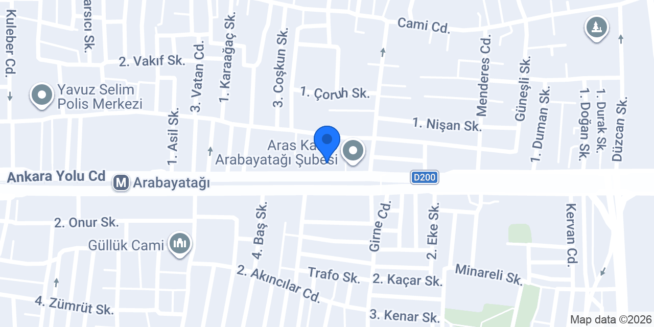 Özel Yıldırım Aritmi Hastanesi konumu