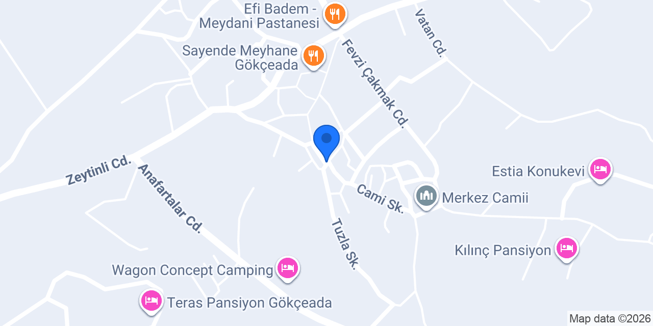 UFAK meyhane konumu