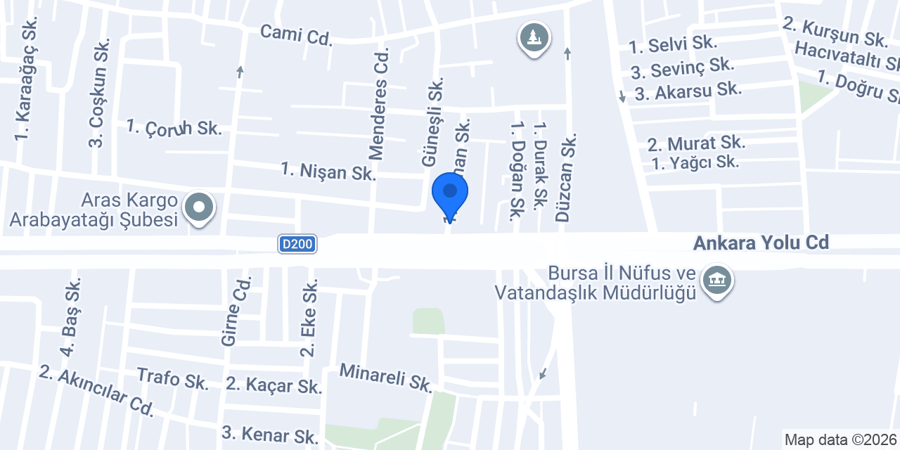 CNCKESİM konumu
