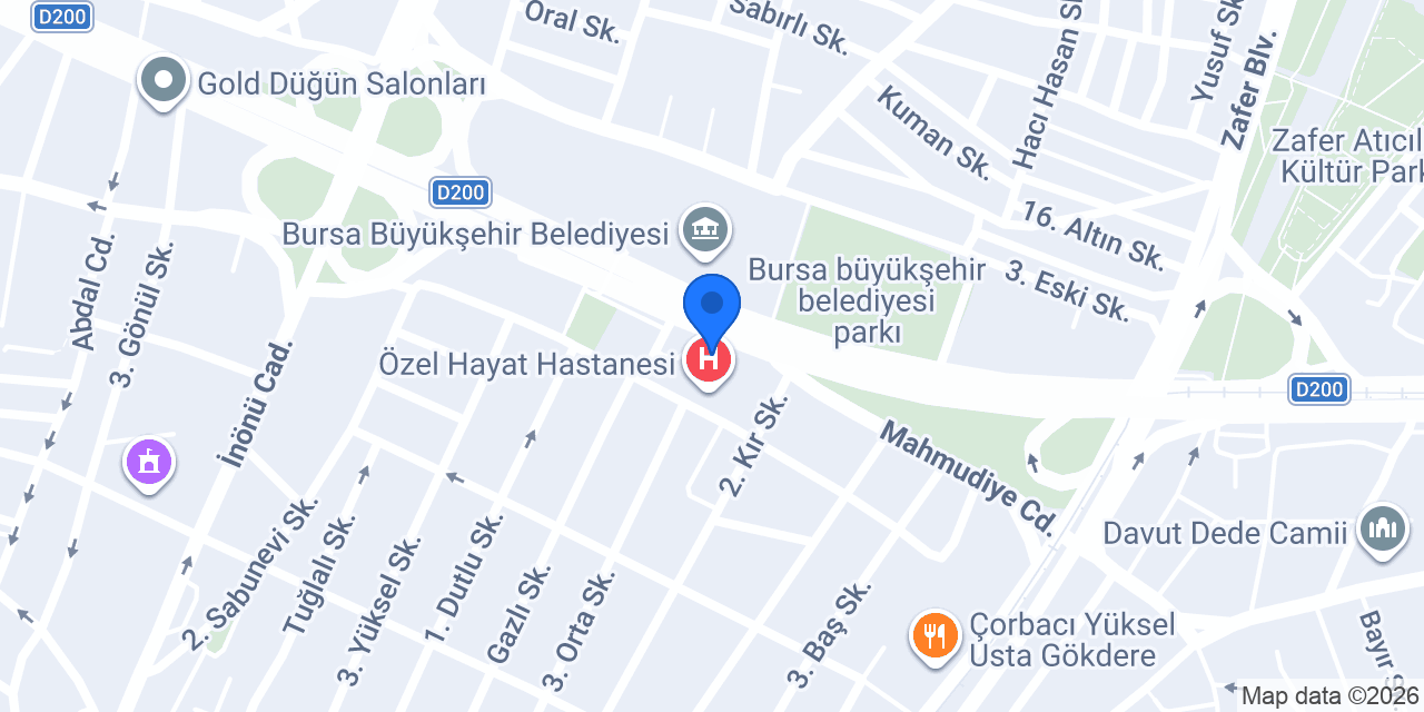 Op. Dr. Tevfik Öncan konumu