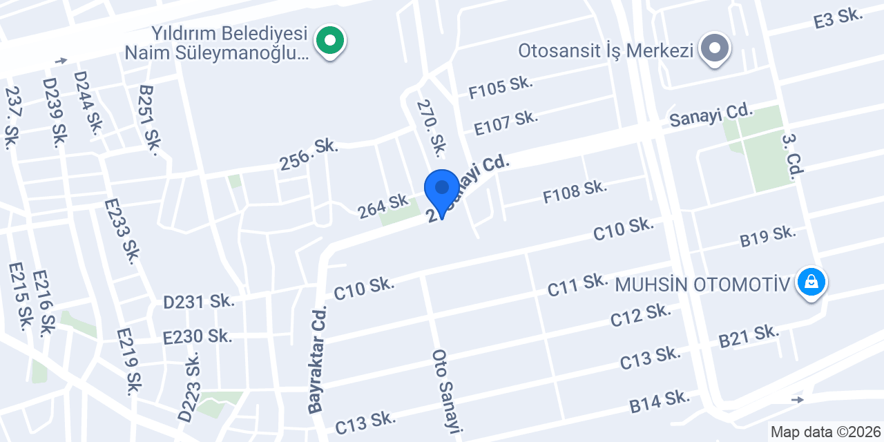 AKBAŞLAR OTO AKSESUAR konumu