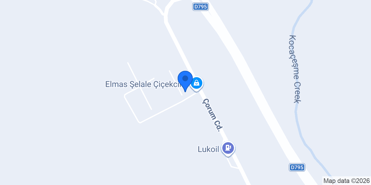 Elmas şelale fidancılık konumu