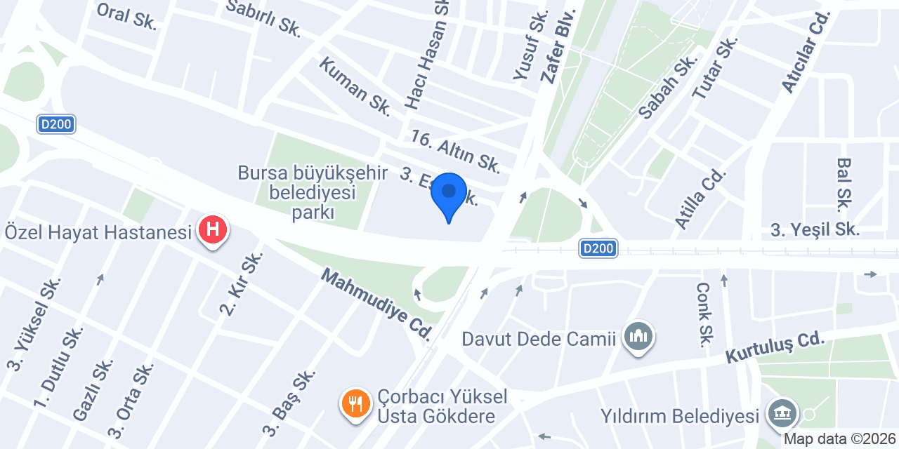 Bir Kaplanlar Yangın Söndürme konumu