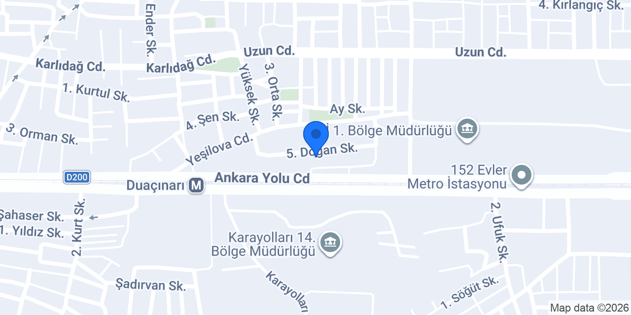 KELEBEK KESE konumu