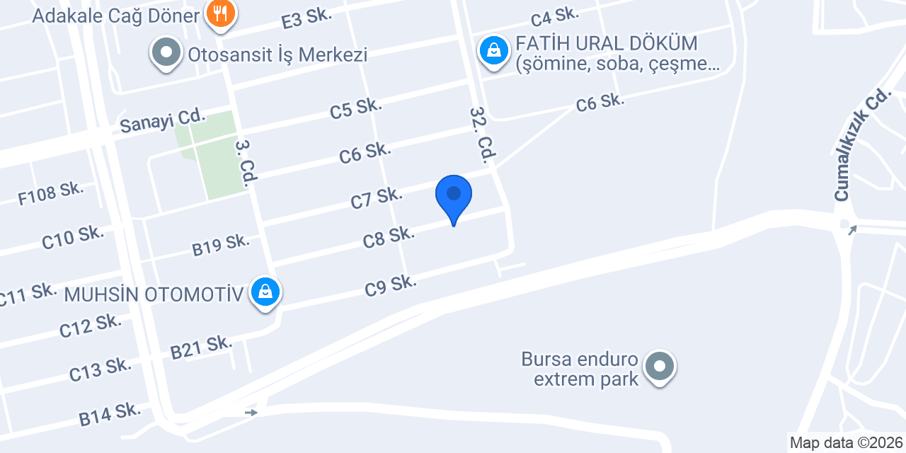 İkizler Oto Tamir konumu