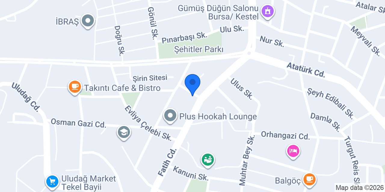 Sevgi Petshop konumu