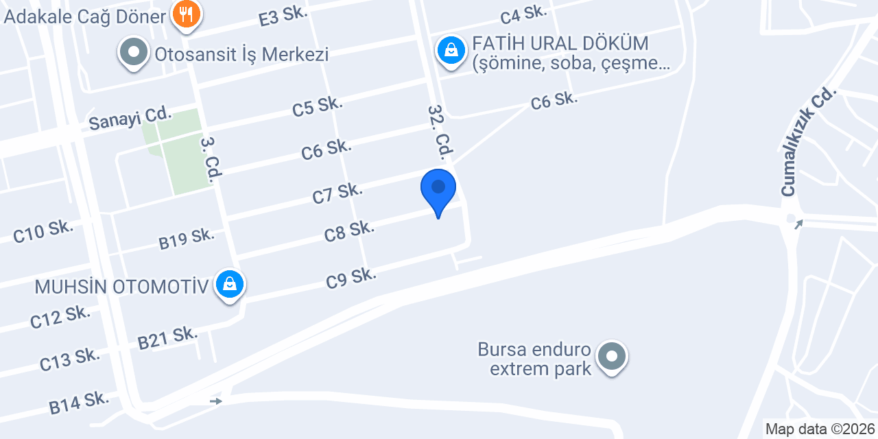 BAMAŞ OTOMOTİV konumu