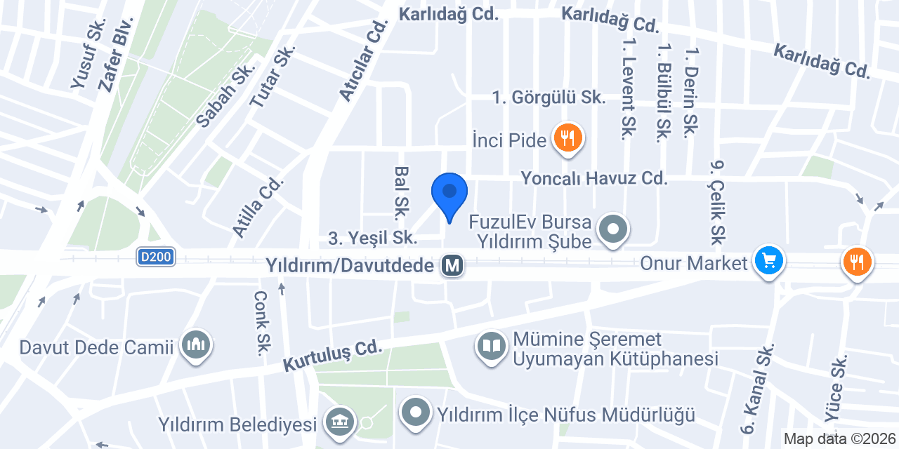 Seç Market konumu